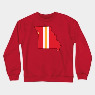 Kansas City Football Crewneck Sweatshirt